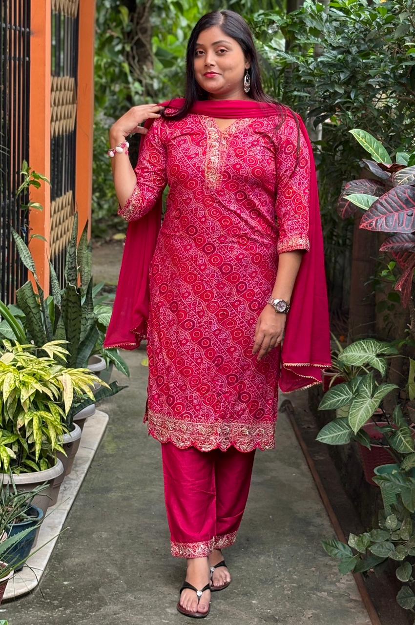 Pretty in Pink Salwar Suit