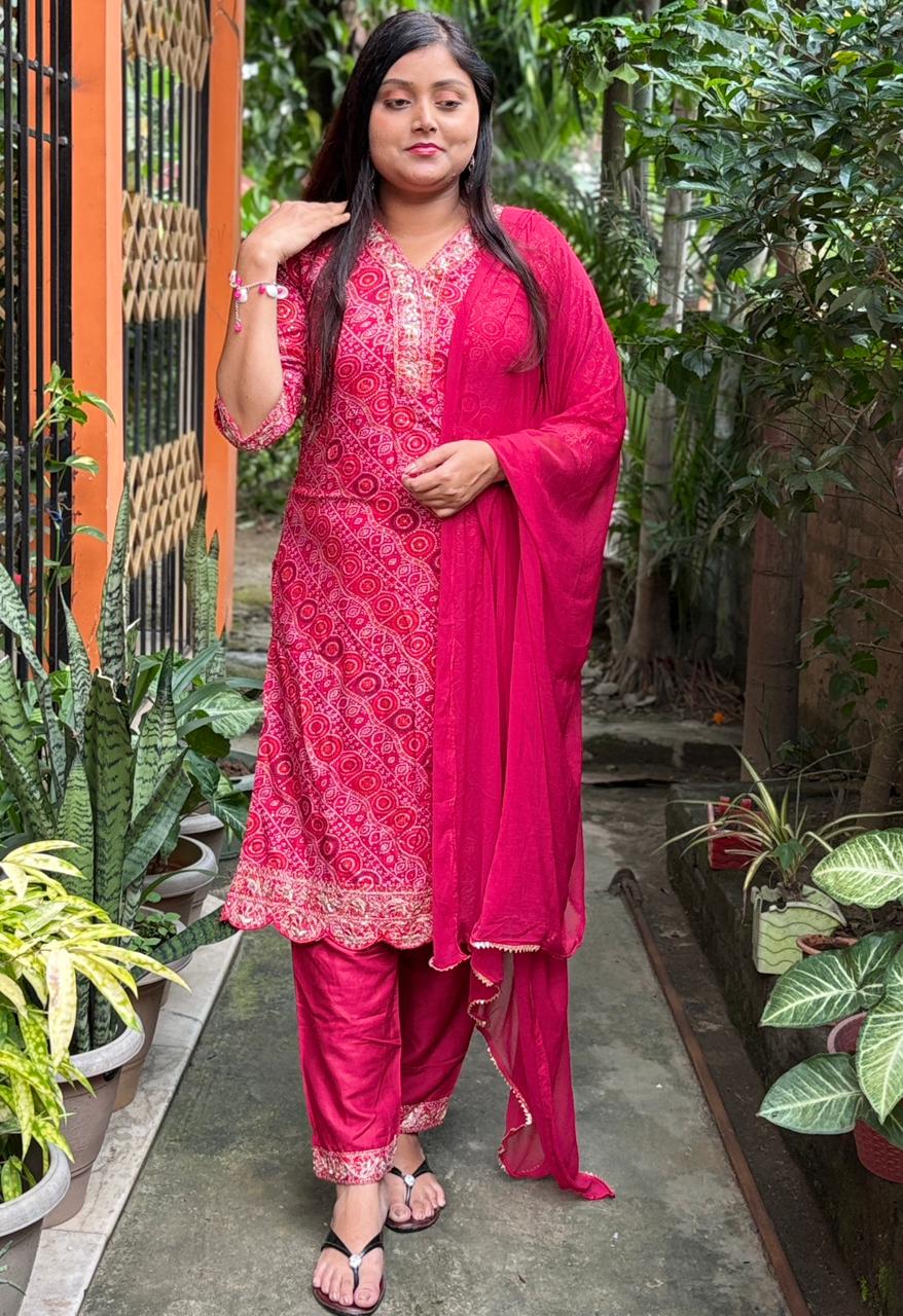 Pretty in Pink Salwar Suit